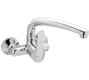 Grifo de cocina monomando mural 11 cm Cromado K8